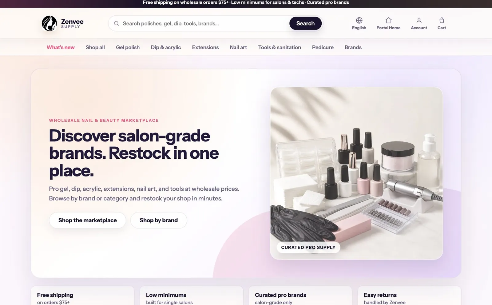 The Zenvee Supply marketplace